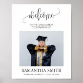 2024年のミニマル卒業パーティー歓迎クラス ポスター (正面)