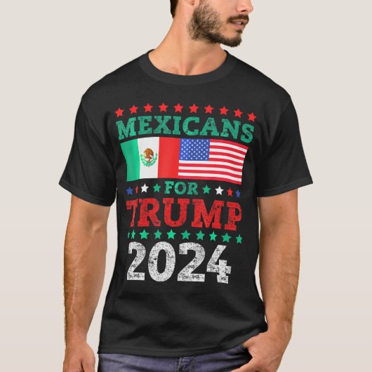 2024年のメキシコはアメリカをメキシコUに戻す Tシャツ (正面)