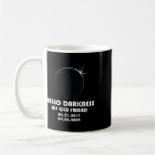 2024年の全日食太陽のの2倍 コーヒーマグカップ (左)