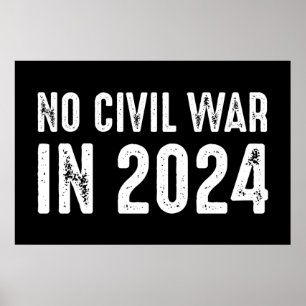 2024年の内戦なし ポスター