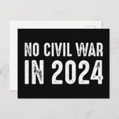 2024年の内戦なし ポストカード (正面/裏面)