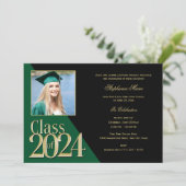 2024年の写真のグリーンと金ゴールドクラス数々の 招待状 (スタンド正面)