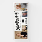 2024年の写真グランジコラージュ研究科 横断幕 (縦)