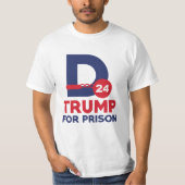 2024年の刑務所のトランプ Tシャツ (正面)