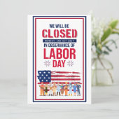 2024年の労働日に合わせて休業する 招待状 (スタンド正面)