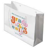 2024年の卒業パーティーのみ ラージペーパーバッグ (正面アングル)