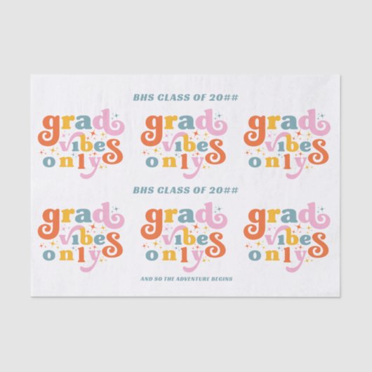 2024年の卒業パーティーのみ 薄葉紙 (正面)