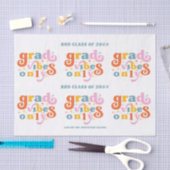 2024年の卒業パーティーのみ 薄葉紙 (クラフト)