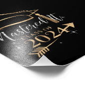 2024年の卒業式ギフトのクラスをマスター フォトプリント            (角)