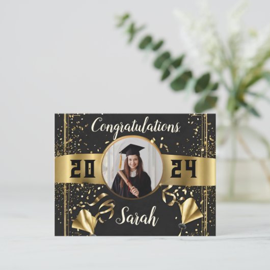 2024年の卒業記念はがき教室 ポストカード (スタンド正面)