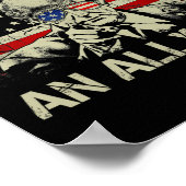 2024年の同盟国の猫のおもしろいトランプ ポスター (角)