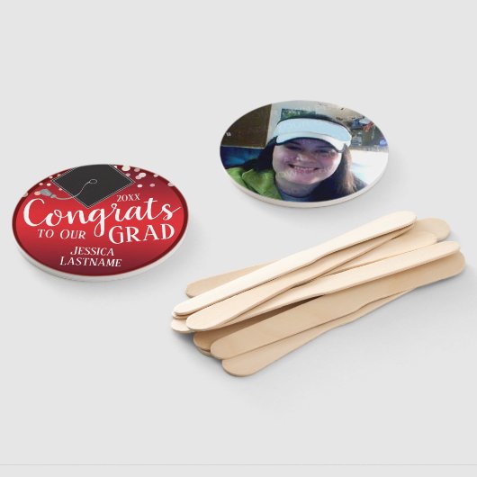 2024年の大学院へのおめでとう ハンドファン (組立なし)