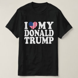2024年の大統領のために私のドナルド・トランプをハート Tシャツ
