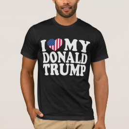 2024年の大統領のために私のドナルド・トランプをハート Tシャツ