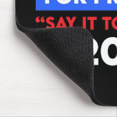 2024年の大統領のために私の顔カマラハリスにそれを言う マウスパッド (コーナー)