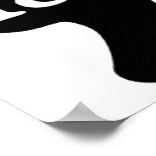 2024年の大統領のためのカンマ・ラ・カマラハリス ポスター (角)