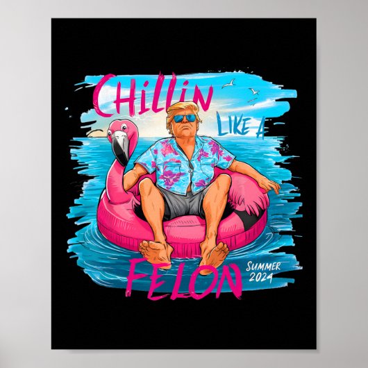 2024年の大統領のためのフェロン・トランプのように1 ポスター (正面)