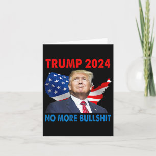 2024年の大統領のトランプはこれ以上の強気ではない カード
