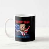 2024年の大統領のトランプはこれ以上の強気ではない コーヒーマグカップ (左)