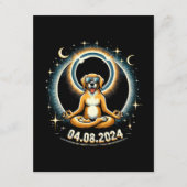 2024年の太陽食の犬 エンクロージャーカード (正面)