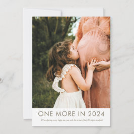 2024年の妊娠の発表の1つ シーズンカード