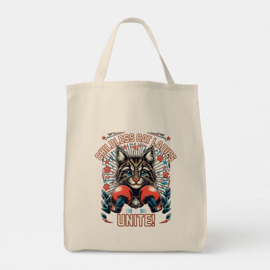 2024年の子どものいない猫レディースユナイト選挙 トートバッグ (裏面)