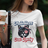 2024年の子どものいない猫レディ愛国者選挙 Tシャツ