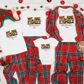 2024年の家族パーソナライズされたマッチングのクリスマス Tシャツ