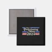 2024年の成人おもしろいレトロの選択低 マグネット (正面/裏面)