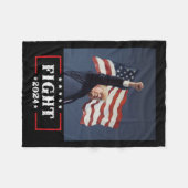 2024年の戦闘 フリースブランケット (正面(横))