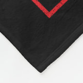 2024年の戦闘 フリースブランケット (角)