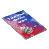 2024年の投票を反転 ノートブック (右側)