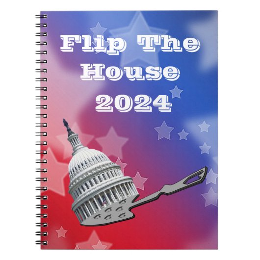 2024年の投票を反転 ノートブック (正面)