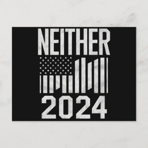 2024年の政おもしろい治選挙も2024年 ポストカード