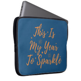 2024年の新年この年は輝く私の年だ ラップトップスリーブ