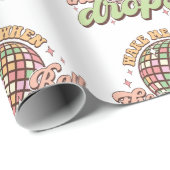 2024年の新年にボールが落ちた時に起きなさい ラッピングペーパー (ロールコーナー)