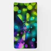 2024年の新数々の年と気泡 横断幕 (縦)