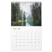 2024年の最高の森を後悔するな カレンダー (3月 2026)