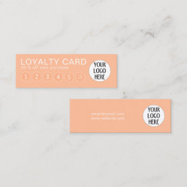 2024年の桃の色と会社のロカスタムゴ ロイヤリティカード