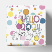 2024年の猫との遊お正月 フェイバーボックス (上部)