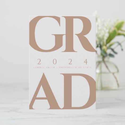 2024年の発表とパーティー招待状 招待状 (スタンド正面)