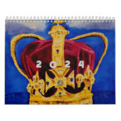 2024年の皇后宮芸術カレンダー カレンダー (カバー)