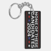 2024年の皮肉なフーおもしろいム候補なし キーホルダー (正面左)