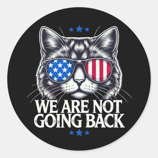 2024年の米国大統領選挙の日 ラウンドシール (正面)