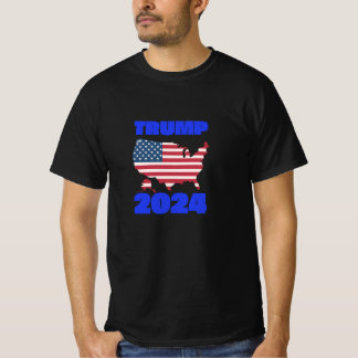 2024年の米国大統領選挙トランプ共和党支持者 Tシャツ