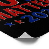 2024年の米国選挙で音声投票を強化 ポスター (角)