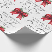 2024年の結婚したギフトラップ ラッピングペーパー (角)