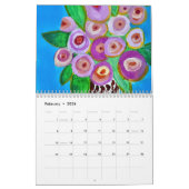 2024年の花 カレンダー (2月 2026)