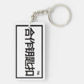 2024年の誕生日プレゼント夫 キーホルダー (裏面)