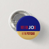 2024年の選択:民主主義または独裁政権 缶バッジ (正面&裏面)